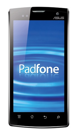 Asus Padfone combines a tablet and a smartphone phone