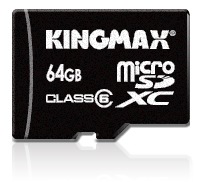 Kingmax 64GB Class 6 microSDXC Memory Card