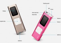 iRiver T9 MP3 Player with Shake to Skip Song buttons