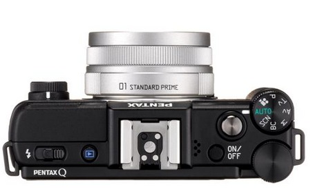 Pentax Q is the World's Smallest and Lightest Interchangeable Lens Camera top