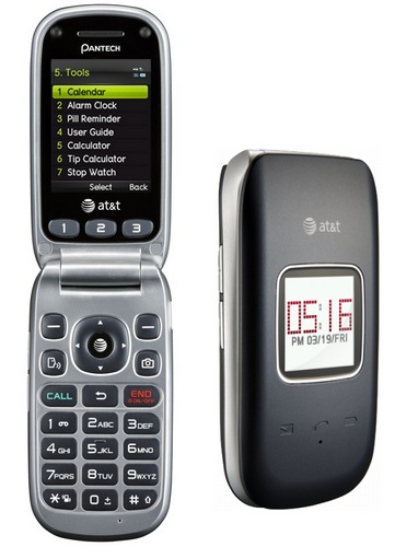 AT&t Pantech breEZe III Clamshell Phone