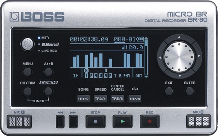 BOSS MICRO BR BR-80 Digital Recorder