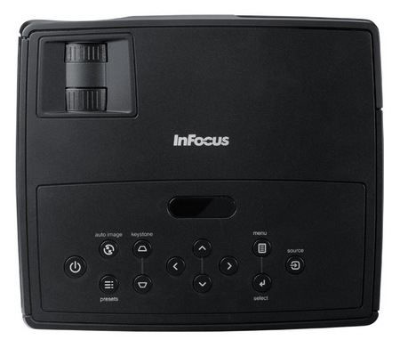 InFocus IN1110 and IN1112 Projectors top