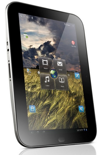 Lenovo IdeaPad Tablet K1 Android 3.1 Tablet portrait