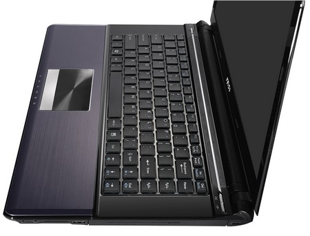 MSI X-Slim X460 Slim Notebook side