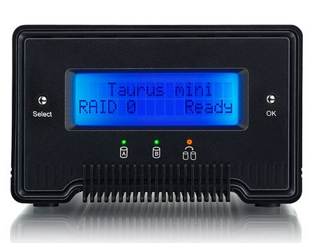 Akitio Taurus Mini Super-S LCM Dual-bay Storage System black