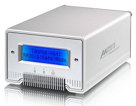 Akitio Taurus Mini Super-S LCM Dual-bay Storage System white