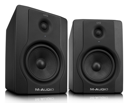 Avid M-Audio BX8 D2 and BX5 D2 Studio Monitors