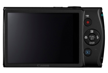 Canon PowerShot ELPH 310 HS 8x zoom compact digital camera back