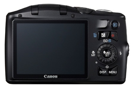 Canon PowerShot SX150 IS 12x Zoom Digital Camera back
