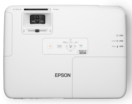 Epson PowerLite 1880 and 1850W Affordable Projectors for Corporate and Higher Education top
