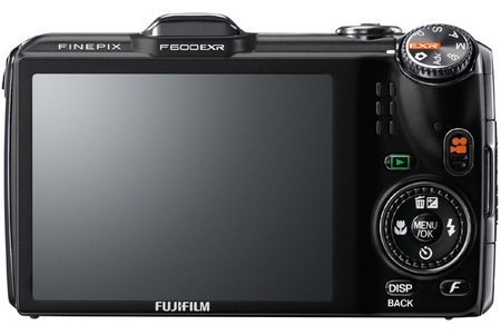 FujiFilm FinePix F600 EXR 15x Zoom Digital Camera back