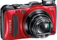 FujiFilm FinePix F600 EXR 15x Zoom Digital Camera red