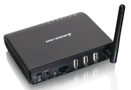 IOGear GUWIP204 Wireless 4-Port USB Sharing Station back