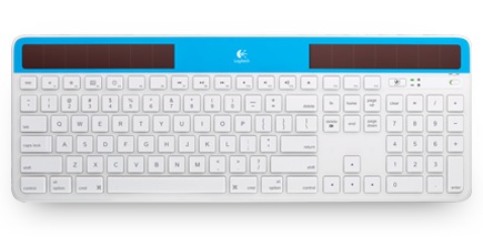 Logitech Wireless Solar Keyboard K750 for Mac blue Logitech Wireless Solar Keyboard K750 for Mac blue