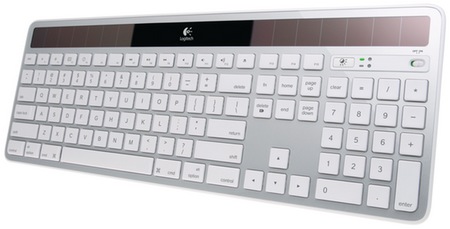 Logitech Wireless Solar Keyboard K750 for Mac silver