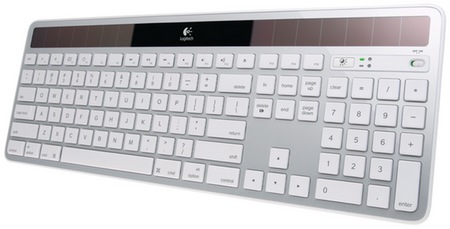 Logitech Wireless Solar Keyboard K750 for Mac silver Logitech Wireless Solar Keyboard K750 for Mac silver