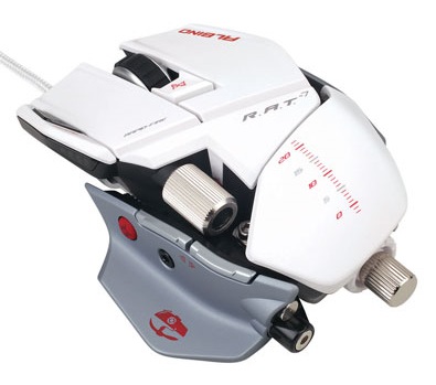 Mad Catz Cyborg R.A.T. Albino Gaming Mouse 1