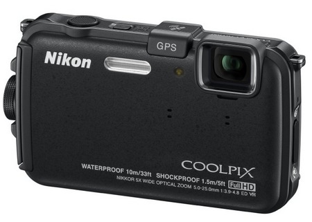Nikon CoolPix AW100 Rugged Digital Camera black