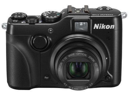 Nikon CoolPix P7100 Prosumer Digital Camera front lens open