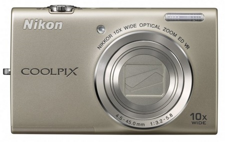 Nikon CoolPix S6200 Compact 10x Zoom Camera silver
