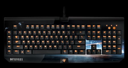 Razer BlackWidow Ultimate Battlefield 3 Edition Gaming Keyboard