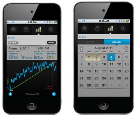 Scosche myTREK Pulse Monitor for iPhone and iPod touch 2