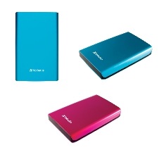 Verbatim Store n Go USB 3.0 Hard Drive Now Comes in Caribbean Blue and Hot Pink