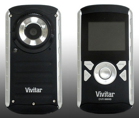 Vivitar DVR690HD Waterproof HD Camcorder