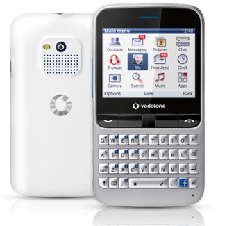 Vodafone 555 Facebook Phone with Facebook Button and QWERTY Keyboard