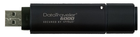 Kingston DataTraveler 6000 Enterprise USB Flash Drive with Military-Grade Data Protection Kingston DataTraveler 6000 Enterprise USB Flash Drive with Military-Grade Data Protection