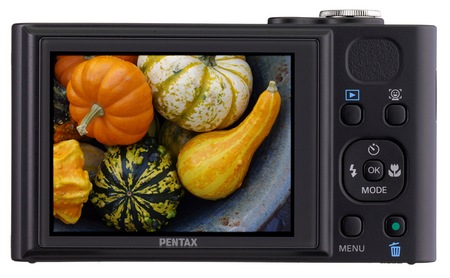 Pentax Optio RZ18 Digital Camera with 18X Optical Zoom back