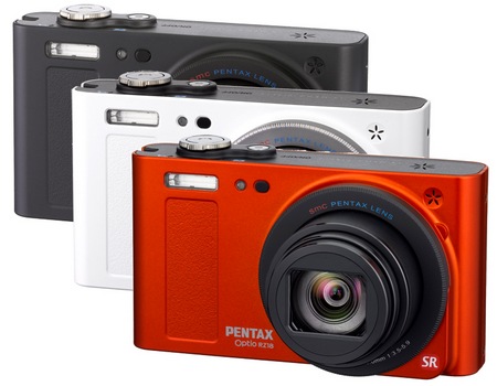 Pentax Optio RZ18 Digital Camera with 18X Optical Zoom colors