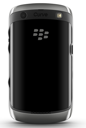 RIM BlackBerry Curve 9350, 9360 and 9370 Smartphones with BlackBerry 7 OS back