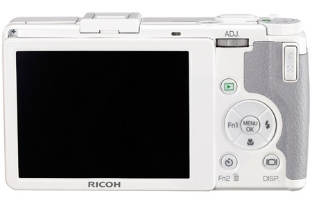 Ricoh GR DIGITAL IV Digital Camera white back