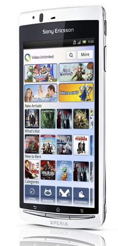 Sony Ericsson Xperia arc S Android Smartphone front Sony Ericsson Xperia arc S Android Smartphone front