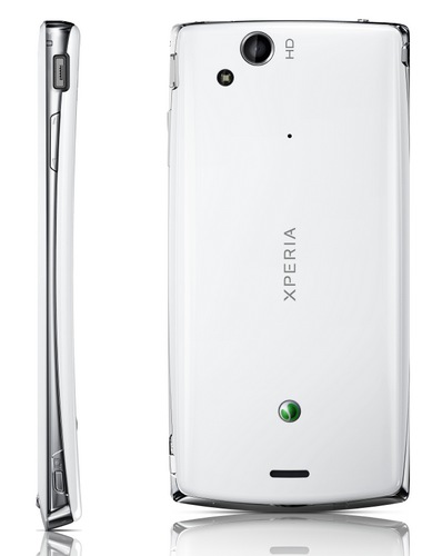 Sony Ericsson Xperia arc S Android Smartphone side back Sony Ericsson Xperia arc S Android Smartphone side back