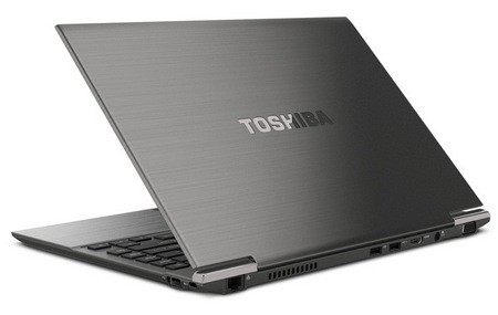 Toshiba Portege Z830 Ultrabook back angle 1 Toshiba Portege Z830 Ultrabook back angle 1