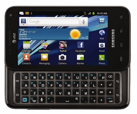 AT&T Samsung Captivate Glide QWERTY Android Phone 1