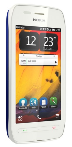 Nokia 603 Symbian Phone with IPS Display and NFC purple