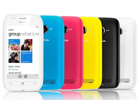 Nokia Lumia 710 Windows Phone 7.5 Smartphone colors Nokia Lumia 710 Windows Phone 7.5 Smartphone colors