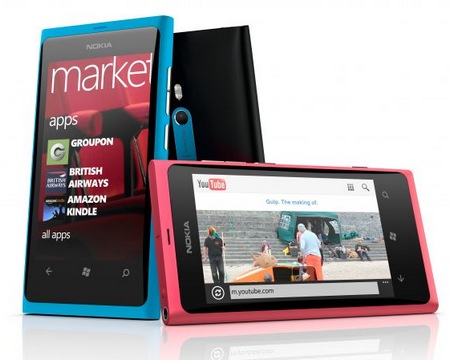 Nokia Lumia 800 Windows Phone 7.5 Smartphone colors Nokia Lumia 800 Windows Phone 7.5 Smartphone colors