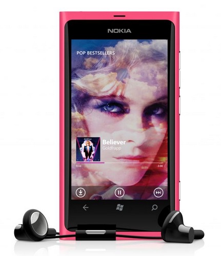 Nokia Lumia 800 Windows Phone 7.5 Smartphone music Nokia Lumia 800 Windows Phone 7.5 Smartphone music