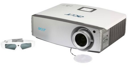 Acer H9500BD Full HD 3D Projector with 3d glasses