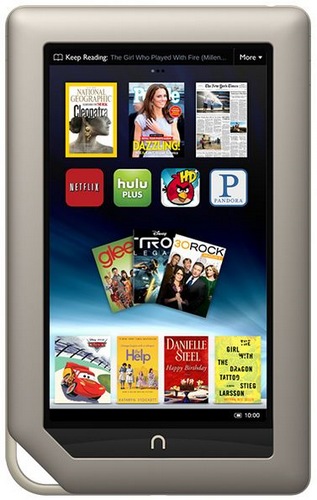 B&N NOOK Tablet with Dual-Core CPU and IPS Touchscreen