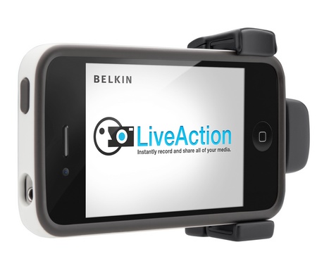 Belkin LiveAction Camera Grip iphone ipod touch