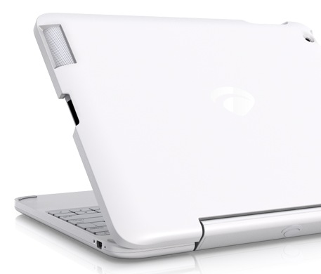 ClamCase All-in-One Keyboard Case and Stand for iPad 2 back