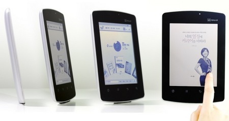 Kyobo Mirasol e-book reader runs Android