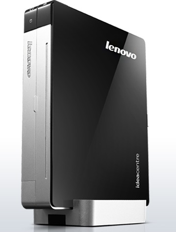 Lenovo IdeaCentre Q180 is the World's Smallest Desktop PC with add-on optical drive