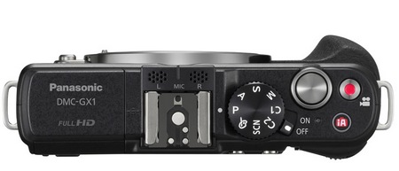 Panasonic LUMIX DMC-GX1 Micro Four Thirds Camera top